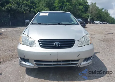 2004 Toyota Corolla Ce/Le/S from USA, damaged, VIN 01NXBR32E24Z29756
